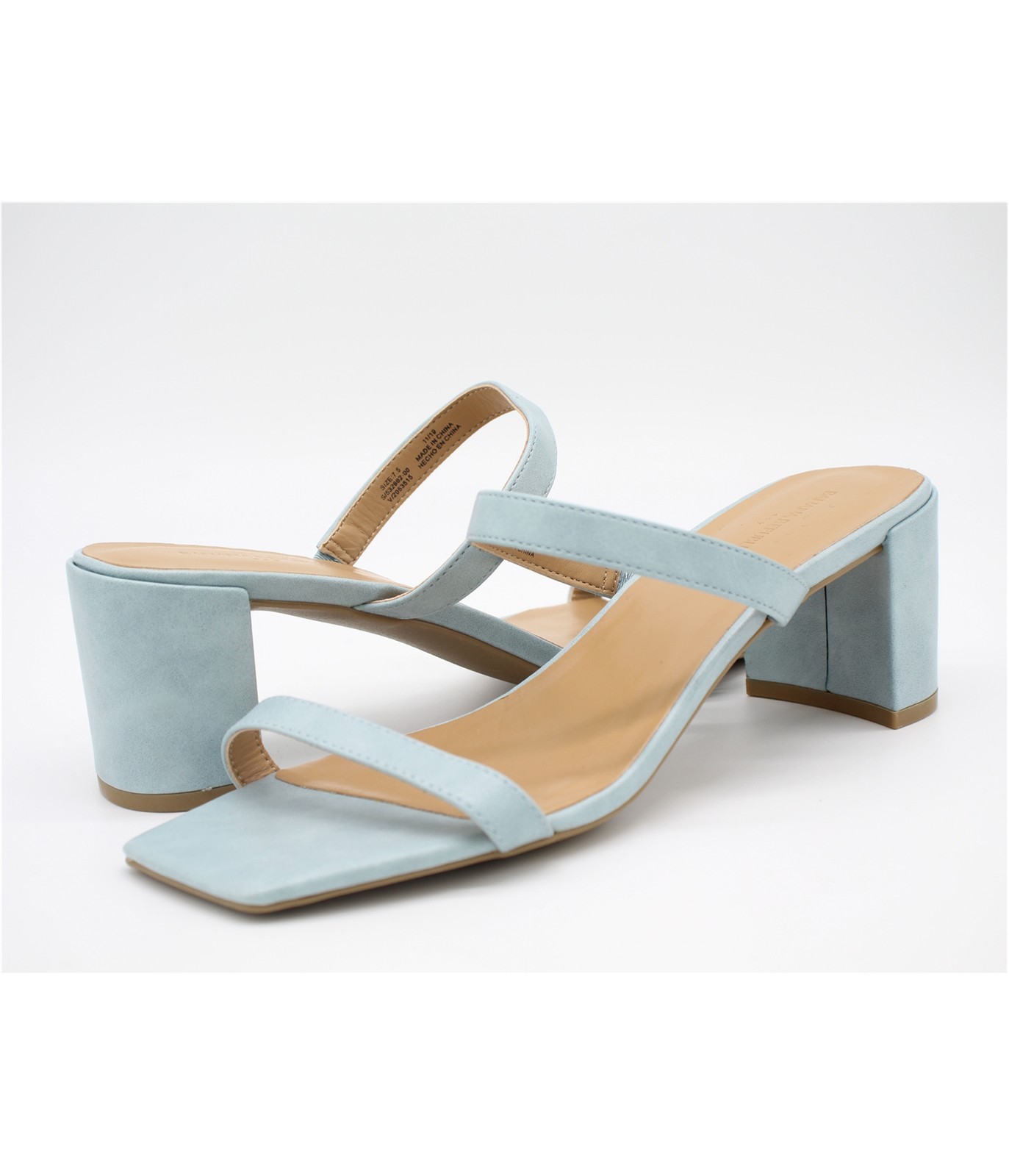 Banana Republic Womens Thin Strap Square Platform Heels Blue 75 2AN US 7790₽