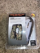 Shock Doctor Core Compression Shorts w/ Bioflex Cup Size Large Mens S 30-32 Camo