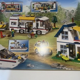 SEALED NIB Lego Creator Vacation Getaways 31052 RV Boat Cottage 3 in 1 Retired