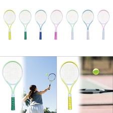 Tennis Racket Tennis Equipment Aluminum Alloy Frame Nonslip Grip Nylon Strings