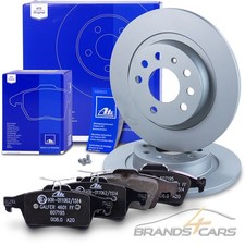 ATE BREMSSCHEIBEN Ø278 VOLL+BREMSBELÄGE HINTEN FÜR OPEL VECTRA C SIGNUM SAAB 9-3