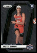 Aaliyah Edwards Rookie RC 2024 Panini Prizm WNBA #142 Washington Mystics