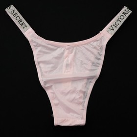 4 Victoria's Secret Very Sexy Satin Logo Shine Strap Brazilian Panty LOT S M XL