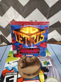 3D Tetris (Nintendo Virtual Boy) Complete CIB! Good Condition! EXTREMELY RARE!