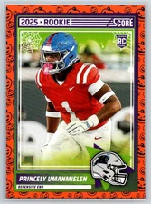2025 Score-A-Treat #86 Princely Umanmielen Carolina Panthers Rookie
