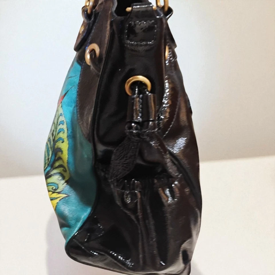 Bolso de Mano Vintage Isabella Fiore "Free Spirit" XL Carry All Foto 3 de 4