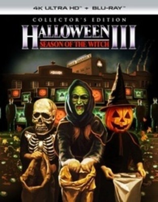 Halloween III: Season of the Witch [New 4K UHD Blu-ray] Collector's Ed, 2 Pack