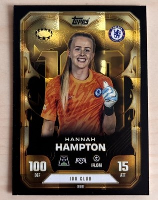 Topps Match Attax Extra 25/26 100 Club #286 Hannah Hampton