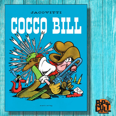 Cocco Bill | avant-verlag | HC | 224 S | Benito Jacovitti | Westernparodie |