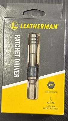 Leatherman Multi Tool Hex Bit Ratchet Driver - BRAND NEW - 