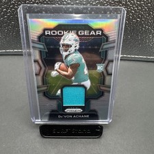 2023 Panini Prizm - Rookie Gear De'Von Achane #RG-DA (MEM, RC)