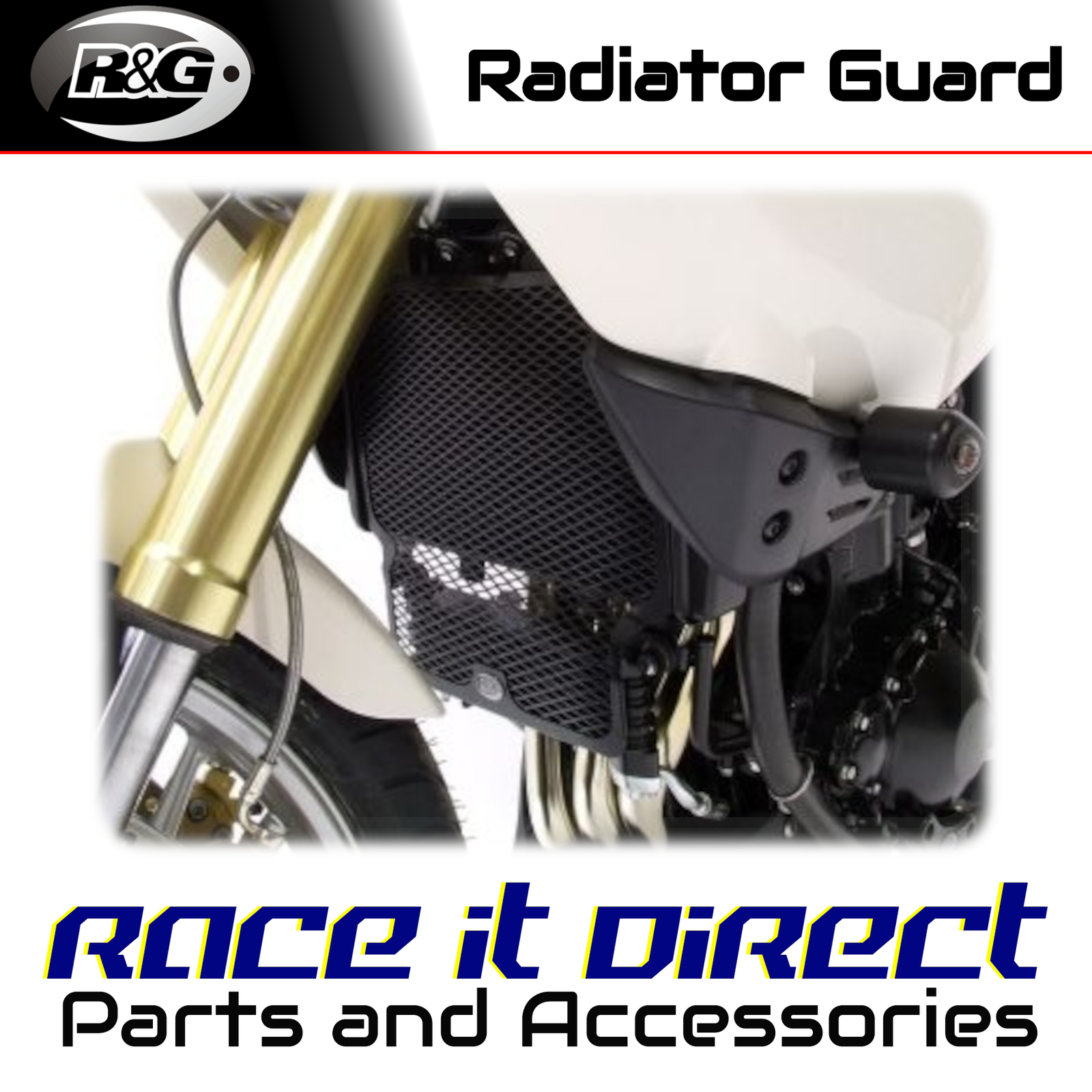 Aluminium Radiator Guard for Triumph Tiger 1050 Sport 2013-2018 R&G