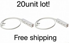 AmazonBasics 3ft 3-Prong Extension Cord Indoor Power Cable 20 Unit Lot 10-2pack