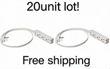 AmazonBasics 3ft 3-Prong Extension Cord Indoor Power Cable 20 Unit Lot! 10-2pack