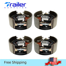 12.25x5 Electric Trailer Brakes Self-adjusting Brake Kit Fits 12k15k Axle 12.25x5 Electric Trailer Brakes Self-adjusting Brake Kit Fits 12k15k Axle