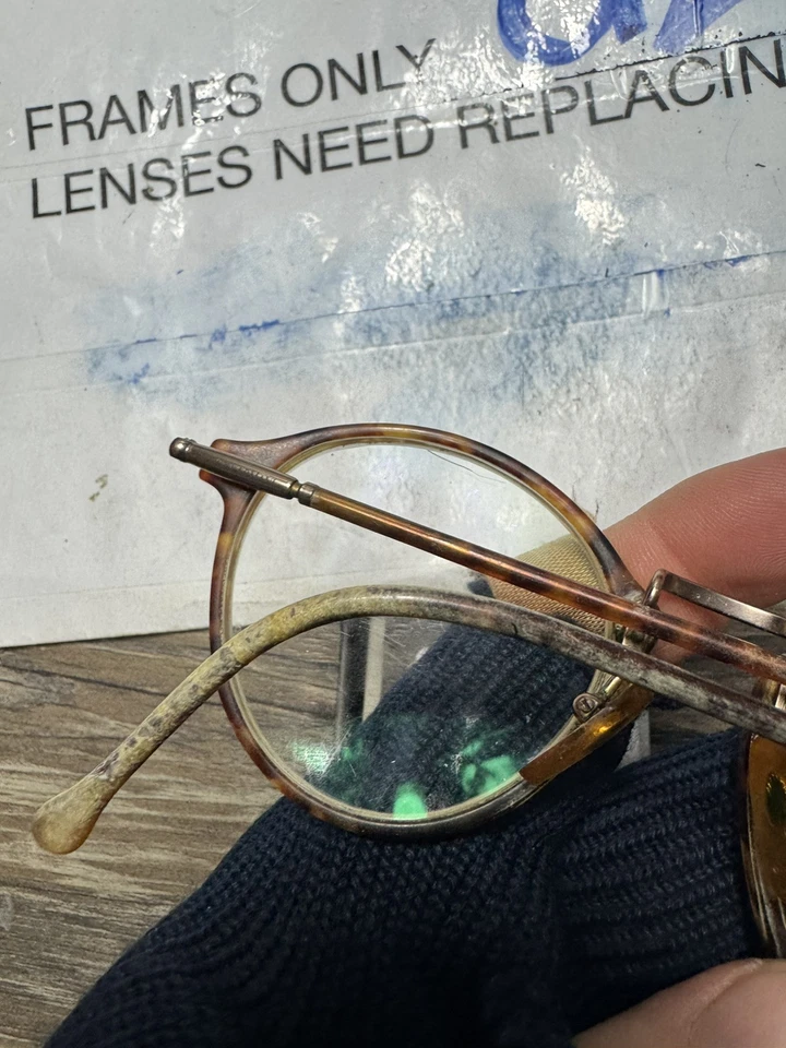 GAFAS GIORGIO ARMANI 360 145 49-20 Monturas Solo Hechas en Italia Tortuga Foto 4 de 4