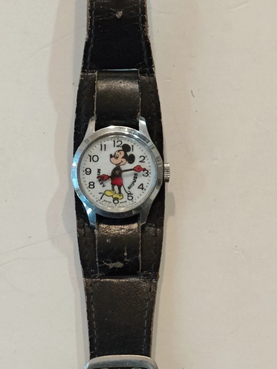 Mickey Mouse Watch Walt Disney Productions Indiana Disney Watches