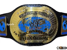 Oval Old Intercontinental Championship Wrestling Replica Tittle Belt Zinc 4mm NE