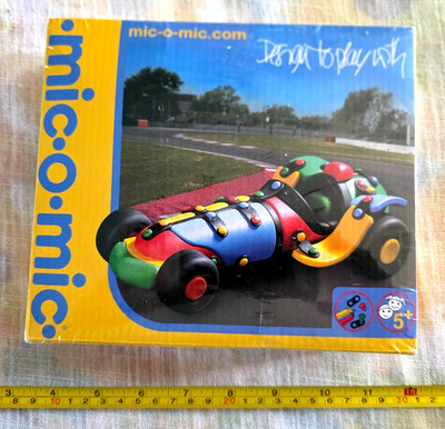 Mic Mac Racing MIC-O-MIC MIC O MIC - RACING CAR - MADE in GERMANY - AGES 5+ BUILDING ...