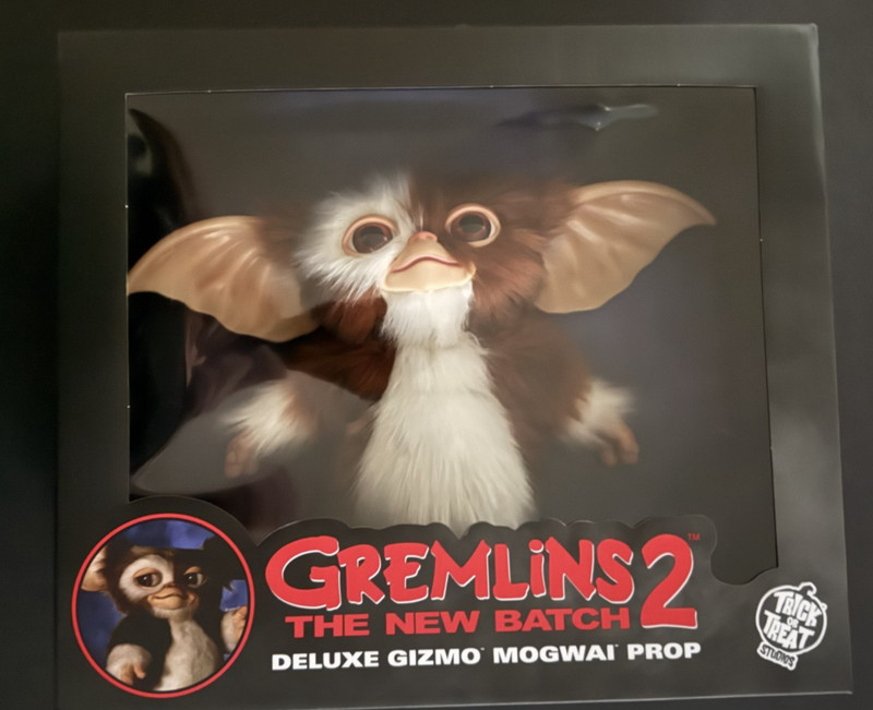TRICK OR TREAT STUDIOS GREMLINS 2 GIZMO 14" TALL DELUXE MOGWAI PROP / TOY