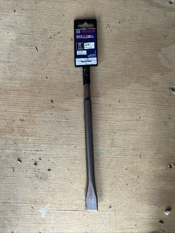 Bosch Hs1420 Flat Chisel 3/4" X 10"L, Sds Plus
