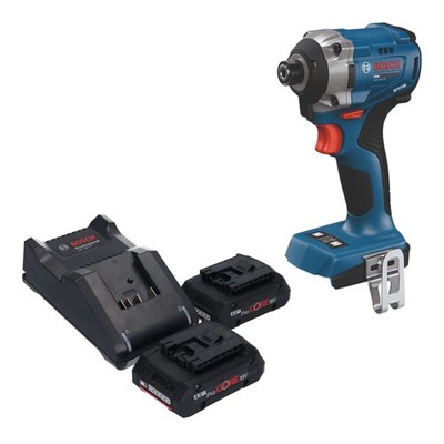 Bosch GDR 18V-215 Professional Akku Drehschlagschrauber 18 V 215 Nm 1/4'' + 2x