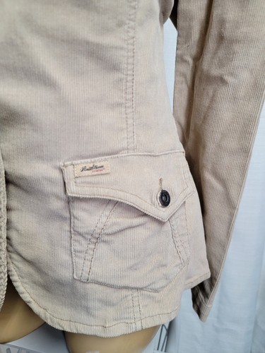 Vintage 1970’s Levis Straus Tan Corduroy 3 Button Jacket Blazer Womens Size XL - Picture 7 of 11