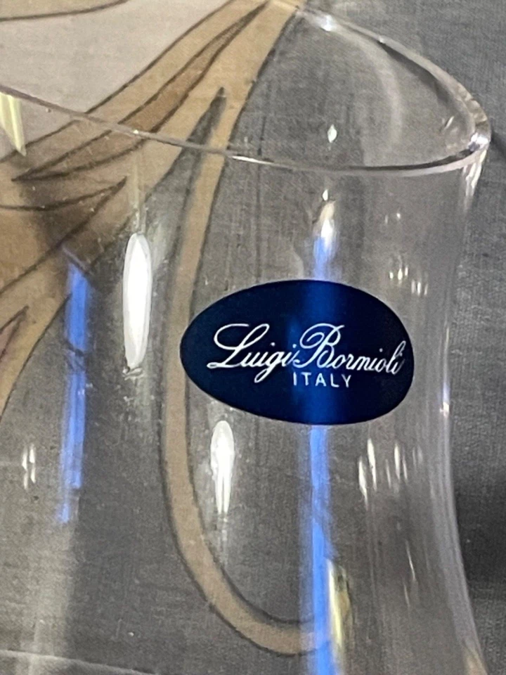 Luigi Bormioli Magnifico 35 Ounce Clear Crystal Wine Decanter Glass Italy 12 in - Image 3 of 4