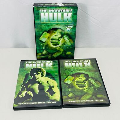 The Incredible Hulk Complete TV Series Season 1-5 Plus 3 Movies