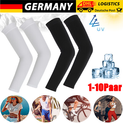 Atmungsaktive UV-Armlinge für Sport - Kompression & Sonnencreme-Schutz