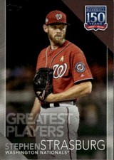 2019 Topps Update Stephen Strasburg #150-39 150 Years of Professional 13B