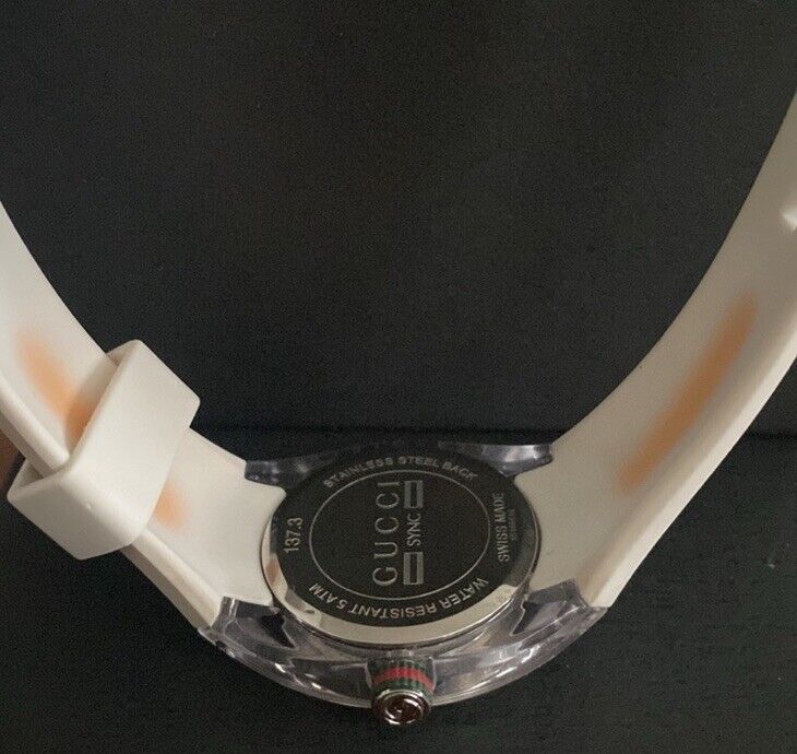 Exc 5 / Box Paper GUCCI SYNC 137.1 YA137102 Silver Dial 45mm Exc 5 / Box Paper GUCCI SYNC 137.1 YA137102 Silver Dial 45mm