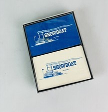 Casino Playing Cards - Showboat Hotel Las Vegas NV 2 NEW CARDS