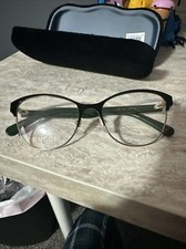 Gucci GG 0718O 004 Black Gold/Green Cat Eye Women's Eyeglasses