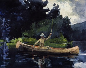 2 BOYS IN FIELD WINSLOW HOMER FINE ART PAINTING REAL CANVAS GICLEE 8X10 PRINT