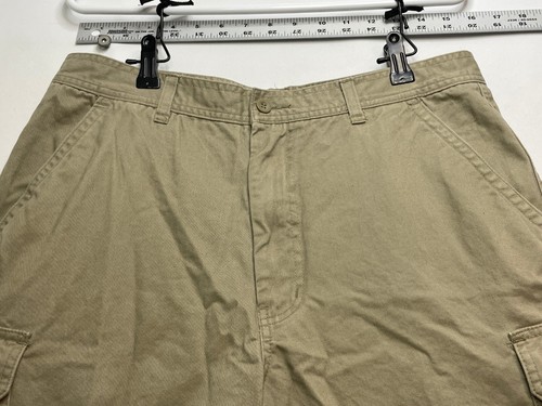 Dickie's cargo shorts mens 32 x 11 beige tan - Picture 2 of 8
