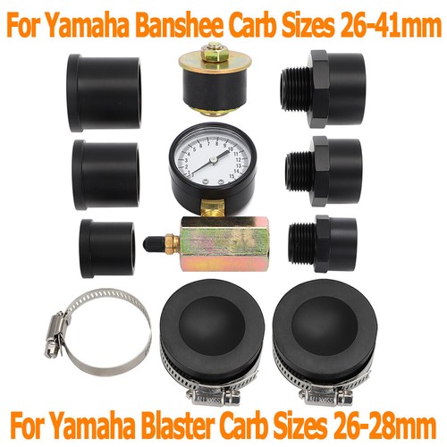 Carb Leakdown Test Kit For Yamaha Banshee 350 26-41mm / Blaster / YZ125 YZ250 - Picture 1 of 9