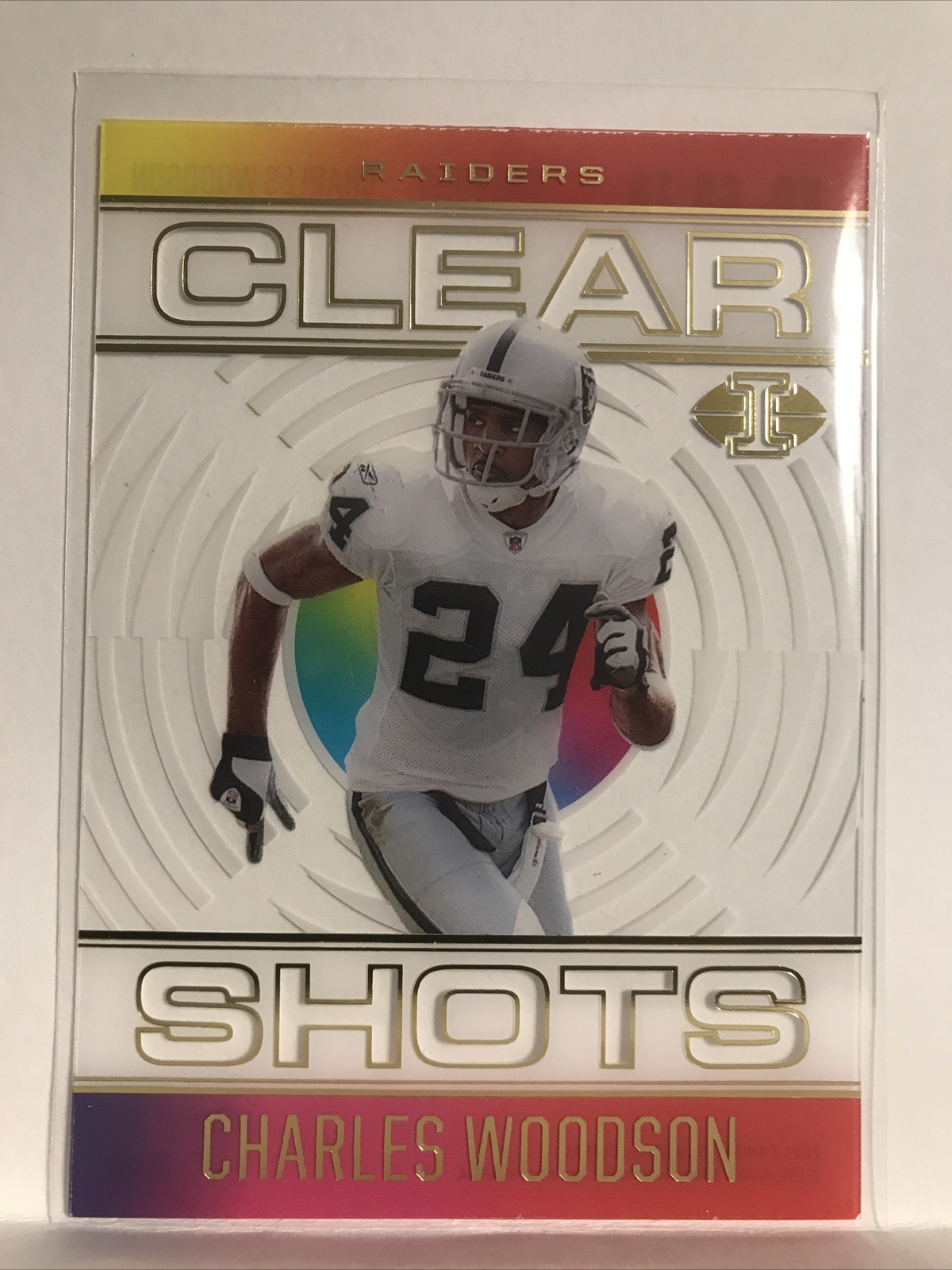 Charles Woodson Clear Shots 2021 Panini Illusions Football Card #CS-13  Raiders | eBay