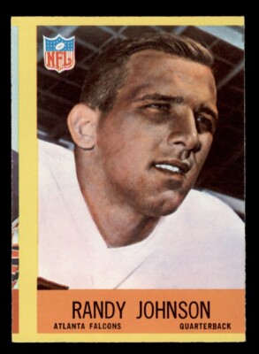 1967 PHILADELPHIA #4 RANDY JOHNSON ATLANTA FALCONS