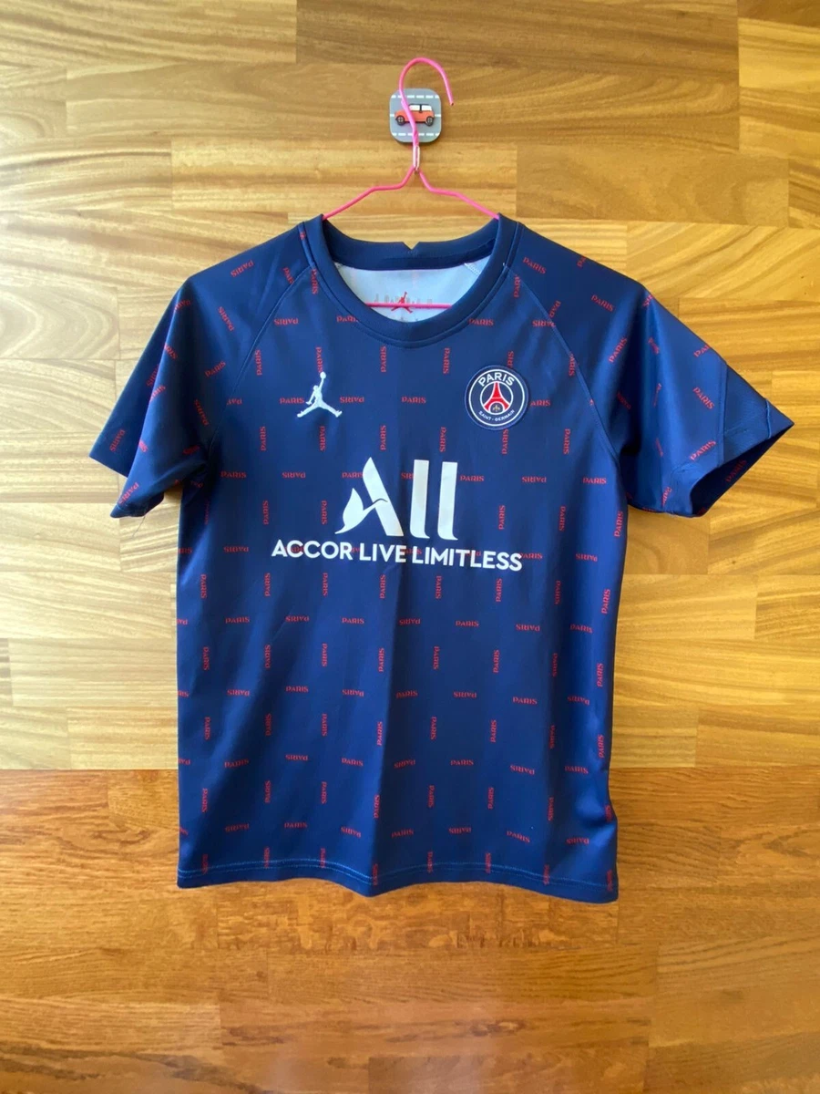 NIKE AIR Jordan Paris Saint Germain 2020 21 boys Football Shirt