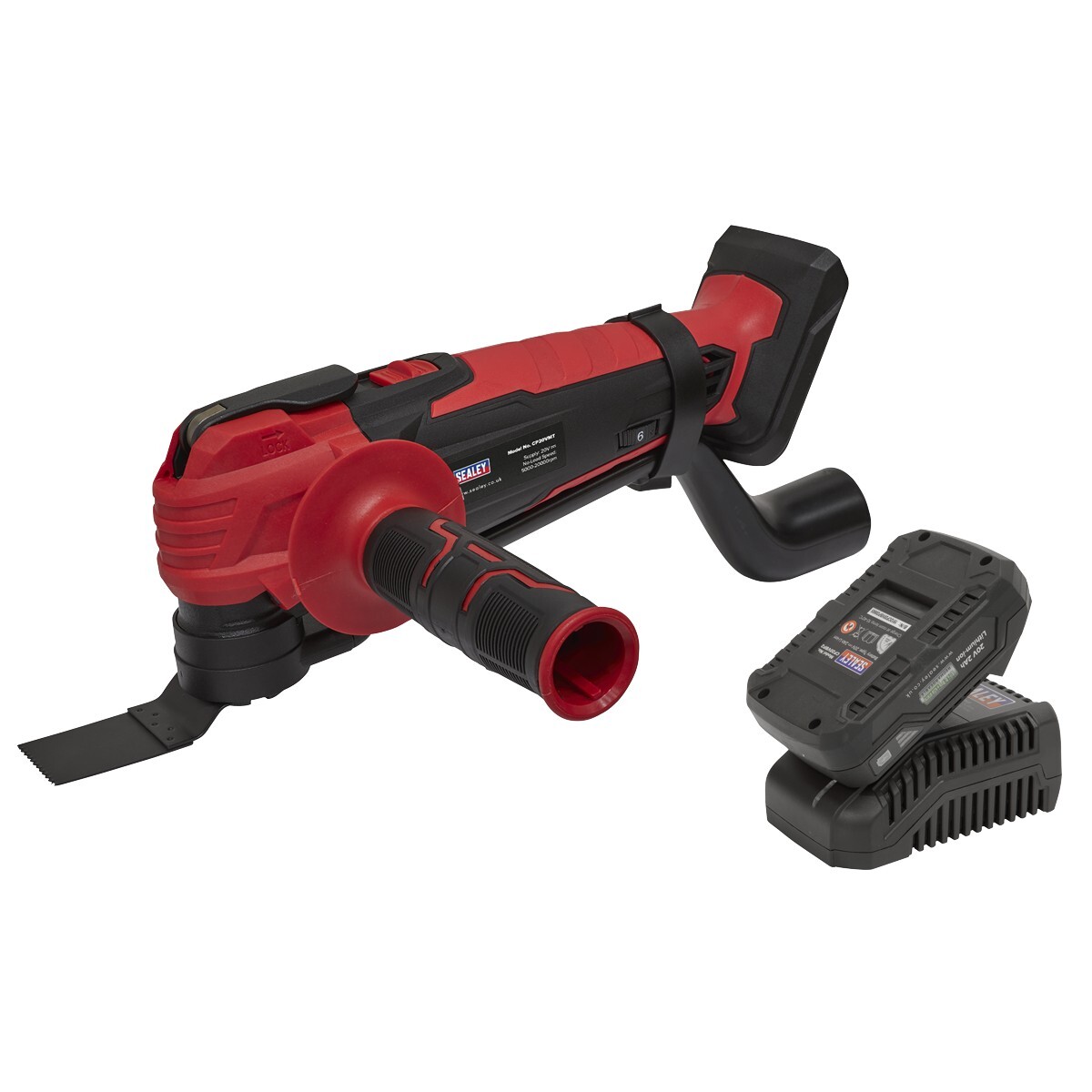 Sealey Cordless Oscillating Multi-Tool Kit 20V 2Ah Garage Workshop DIY