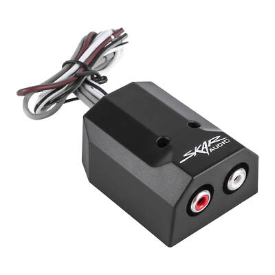 NEW SKAR AUDIO SKAR2CH-LOC 2-CHANNEL SPEAKER WIRE TO RCA LINE-OUT CONVERTER