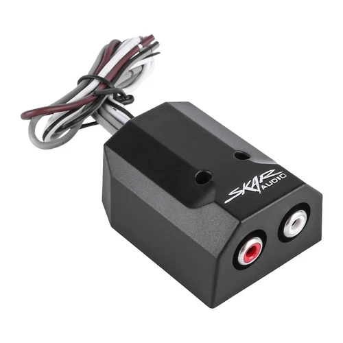 NEW SKAR AUDIO SKAR2CH-LOC 2-CHANNEL SPEAKER WIRE TO RCA LINE-OUT CONVERTER
