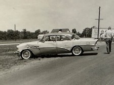 1959 Photo, Wrecked Buick & Truck, Indiana State Police, Fort Wayne Post, #27