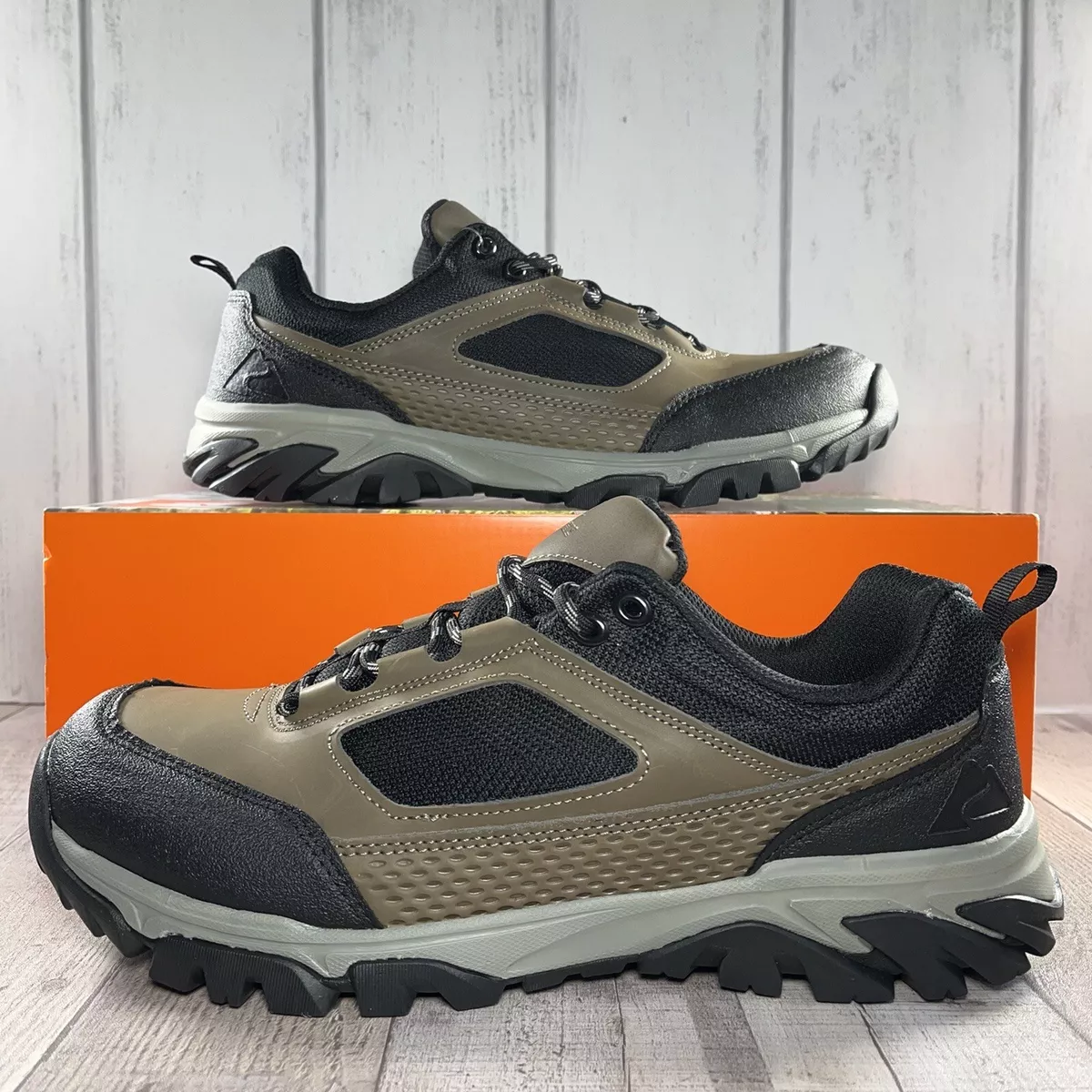 Ozark Trail Stone Men s Low Hiking Shoes Taupe Size 11 587796236