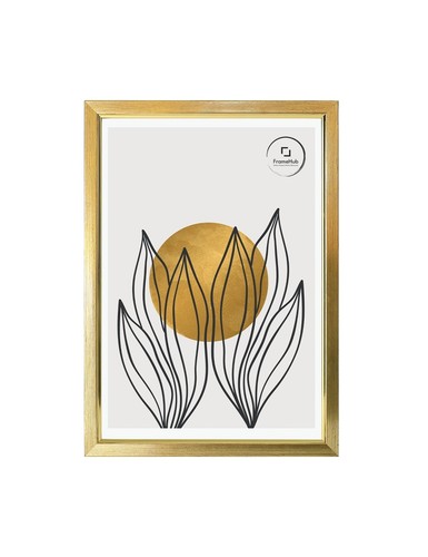 Cornice portafoto sottile economica venatura legno liscia 15 mm cornice portafoto A3 A4 A5 nero bianco - Foto 3 di 8
