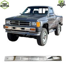 Front Bumper Face Bar Chrome Steel For 1984-1988 Toyota Pickup Front Bumper Face Bar Chrome Steel For 1984-1988 Toyota Pickup