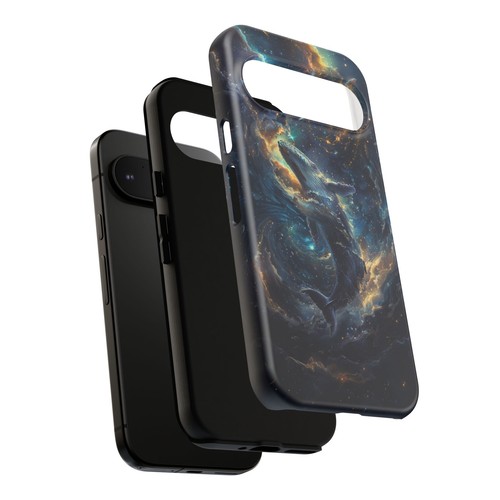 Cosmic Nebula Humpback Whale - Phone Ink Cover Case for iPhone, Galaxy, Pixel - 第 131/281 張圖片