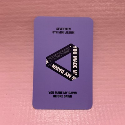 SEVENTEEN DINO Official PHOTOCARD 6th Mini Album YOU MADE MY