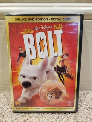 Bolt (DVD, 2008) John Travolta, Miley Cyrus NEW